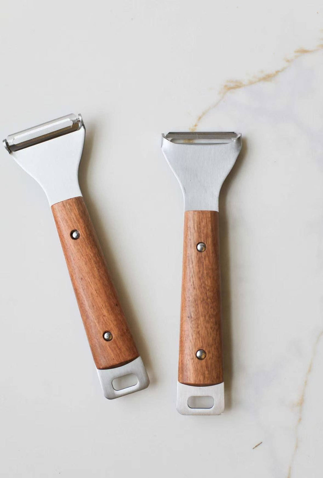 Heirloom Wooden Handle Vegetable Peeler