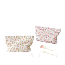 Load image into Gallery viewer, Cute Flower Printed Cotton Makeup Bag MK2BLW6W10BOB615