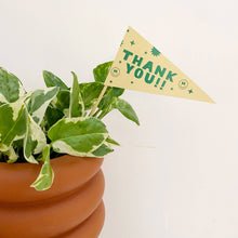 Load image into Gallery viewer, Thank you pennant flag
