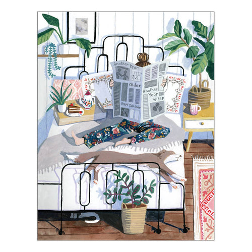 Lazy Day Birthday Card