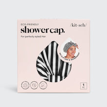 Load image into Gallery viewer, Luxury Shower Cap - Stripes