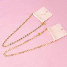 Load image into Gallery viewer, Color Drip Flower Necklace: Pink