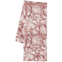 Load image into Gallery viewer, Paradise Block Print Waffle Dishtowel