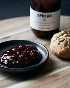 Spread with fig