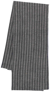 Midnight Stripe Linen/Cotton Dishtowel