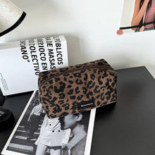 Load image into Gallery viewer, Minimalist Leopard Print Travel Portable Cosmetic Bag MK2BLW6W10BOB539