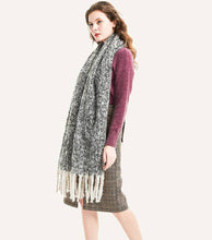 Load image into Gallery viewer, Solid Color Simple Tessel Winter Scarves MK2BLW6W6NSW144