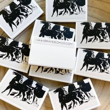 Load image into Gallery viewer, Abstract Wild Horses Match Set // Vintage Landscape