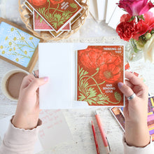 Load image into Gallery viewer, Thinking of You (Red Poppies) Friendship Card