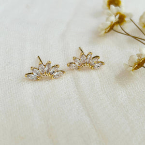 Dainty CZ Arch Studs