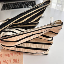 Load image into Gallery viewer, Striped Color Block Portable Simple Make Up Bag MK2BLW6W10BOB720