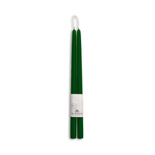 Load image into Gallery viewer, Pair of Hand-Dipped Beeswax Taper Candle Gifts for Fall Home
