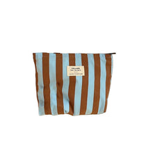 Load image into Gallery viewer, Color Block Striped Large Capacity Make Up Bag MK2BLW6W10BOB714
