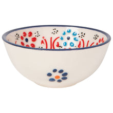 Load image into Gallery viewer, Hand-painted Turkish Bowl 3.5 inch - Evani White