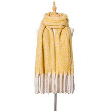 Load image into Gallery viewer, Solid Color Simple Tessel Winter Scarves MK2BLW6W6NSW144