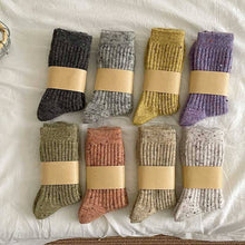 Load image into Gallery viewer, Simple Wool Thicken Warm Crew Socks MK2BLW6W8FSO212