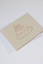 Load image into Gallery viewer, Cake Greeting Card (Blank Interior)