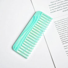 Load image into Gallery viewer, Acrylic Square Mini Portable Hair Combs MK2PPM6C5CB100