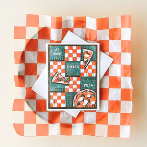 At Least There's Pizza Sympathy Card