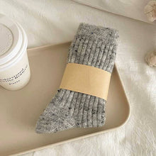 Load image into Gallery viewer, Simple Wool Thicken Warm Crew Socks MK2BLW6W8FSO212