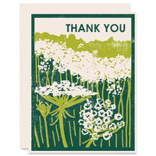 Load image into Gallery viewer, Queen Anne&#39;s Lace Thank You Card