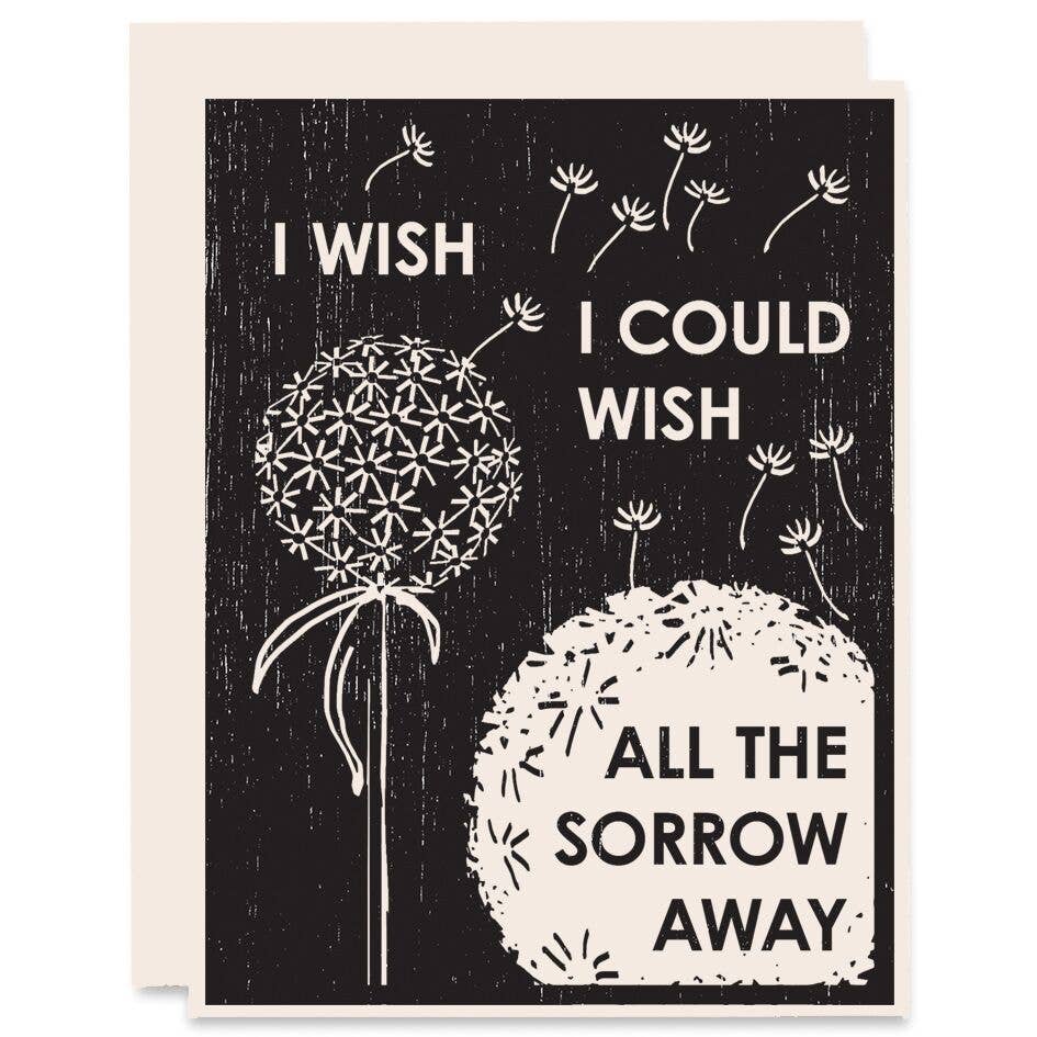 I Wish Sympathy Card