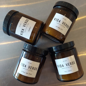 Signature Collection FALL BLENDS: Soy Candles with Essential Oils