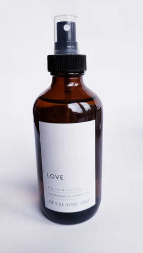 LOVE: Room and Linen Spray 8oz