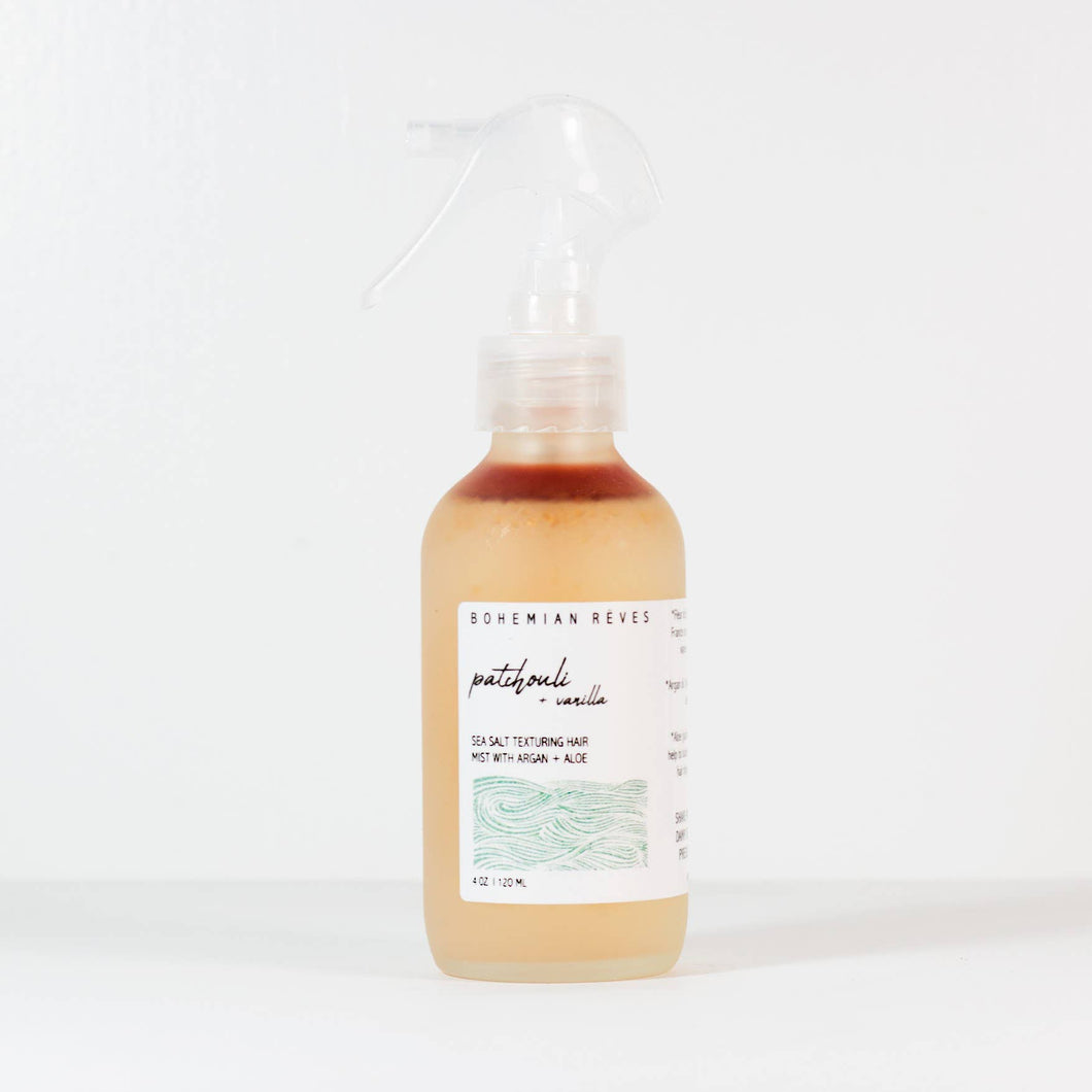 Patchouli Vanilla Sea Salt Texturizing Hair Mist