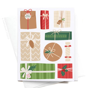 Happy Holidays! Christmas Gifts Greeting Card