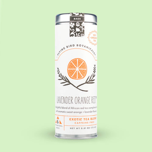 Lavender Orange Red – 6 Tea Bag Tin