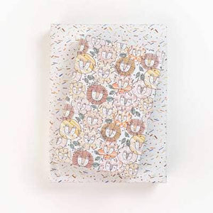 Lion Fiesta • Double-sided Eco Wrapping Paper • Everyday