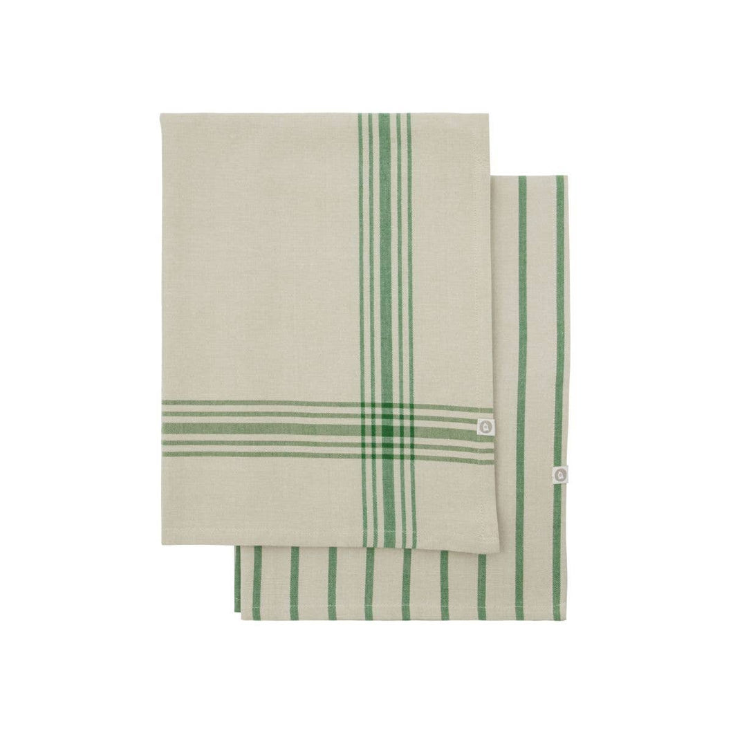 Tea towels, Chef, Green/ Tan