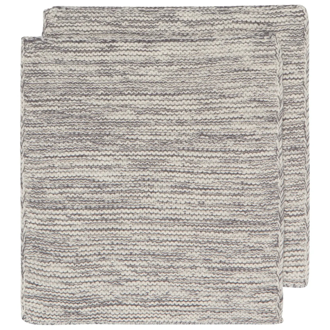 Shadow Knit Dishcloths Set of 2