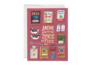 Spicy Mom Mother's Day greeting card