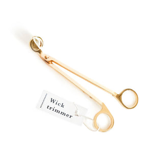 Gold Candle Wick Trimmer