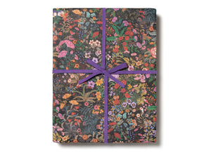 Meadow Black wrapping paper rolls