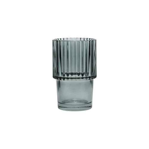 Glass, Rills, Smoked grey