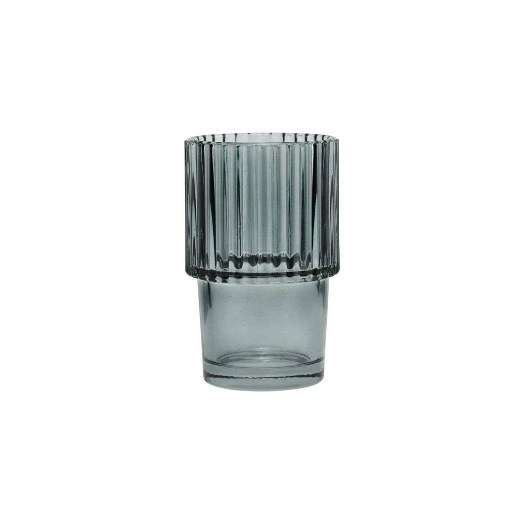 Glass, Rills, Smoked grey