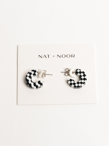 Hoops B+W checkered