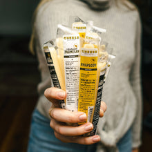 Load image into Gallery viewer, Gourmet Cheese Snack Sticks - per 1 Rhapsody or Parmesan