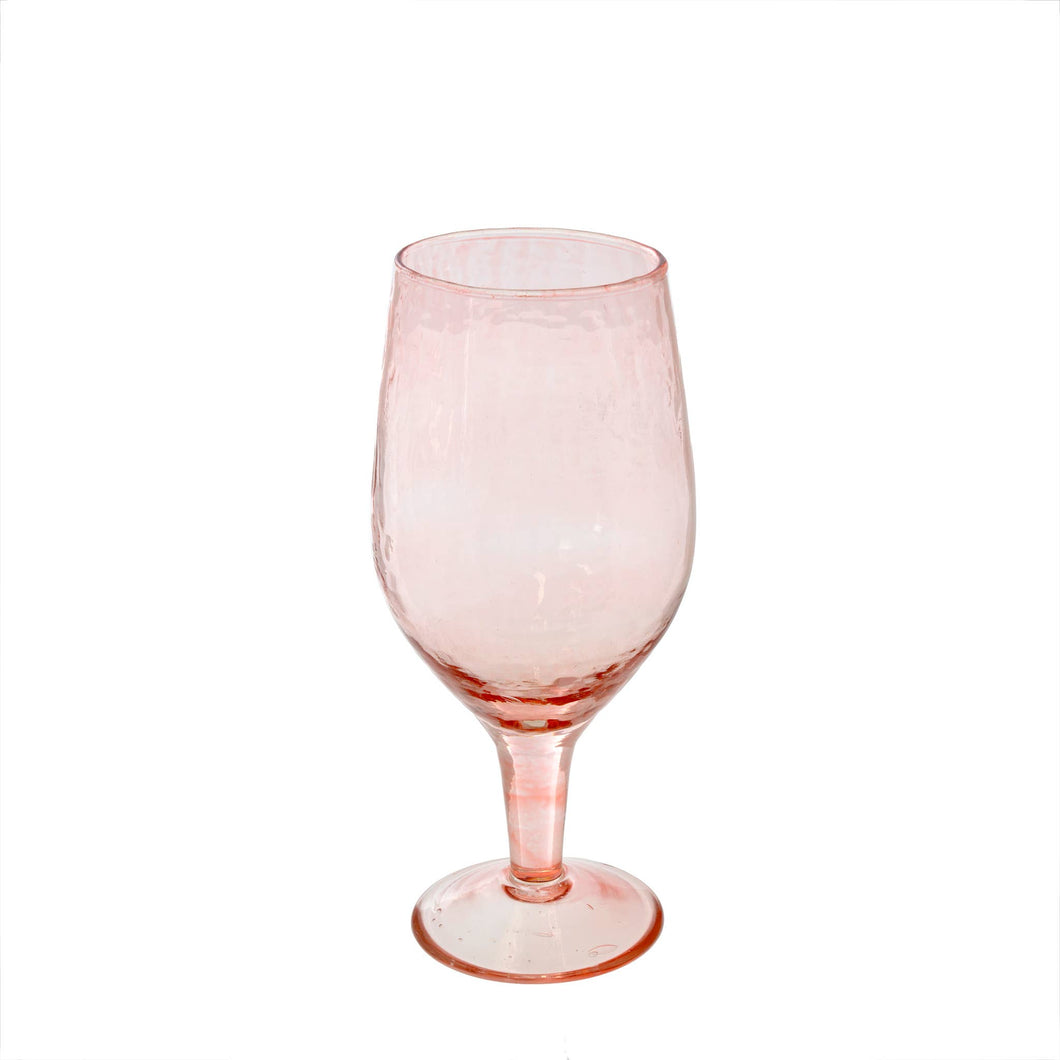 Valdes Wine Glass, Pink