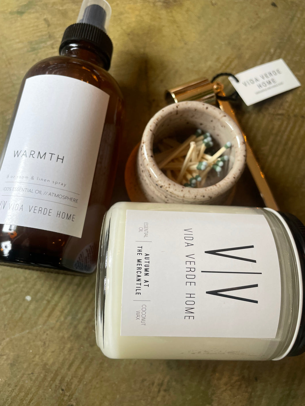 Coco Vida FALL BLENDS: Coconut Wax Candles with Essential Oils