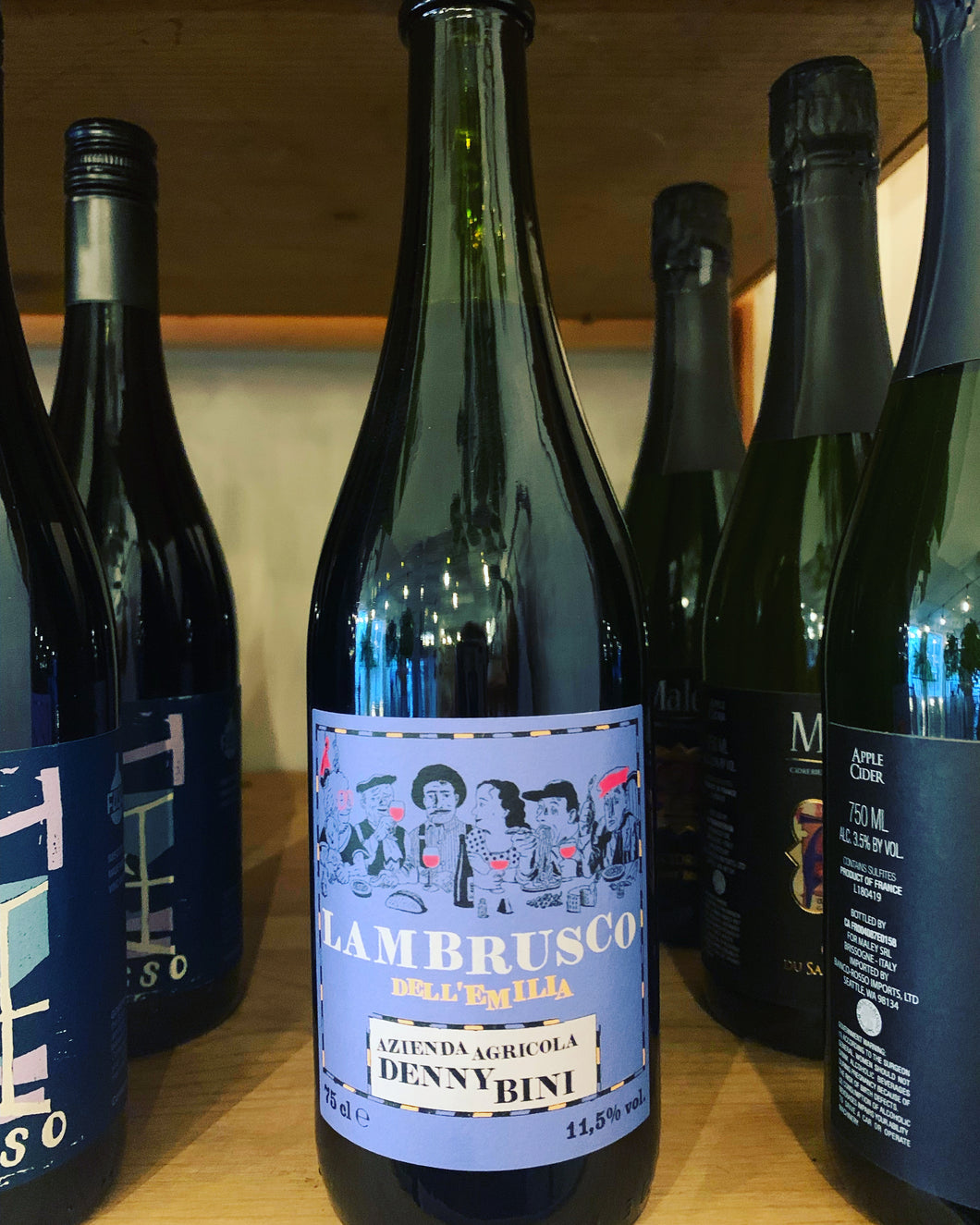 Denny Bini Lambrusco Sparkling Red Wine