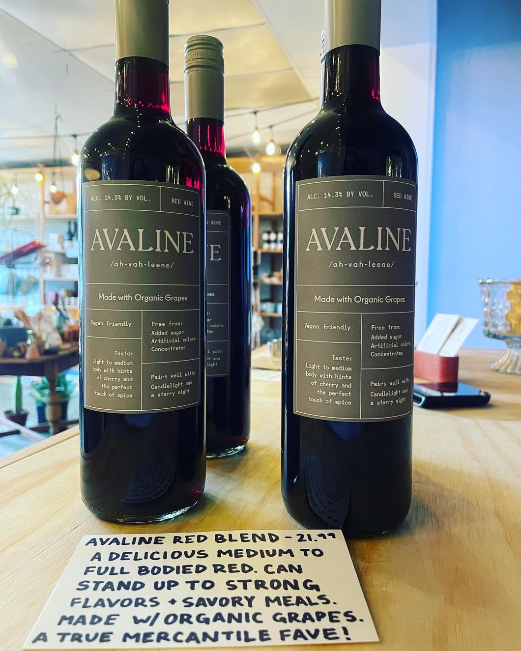 Avaline Red Blend - Wine